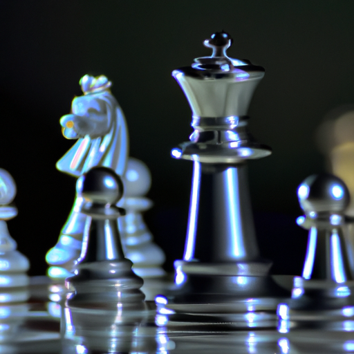 לוח שחמט המסמל תכנון אסטרטגי לקידום ממומן