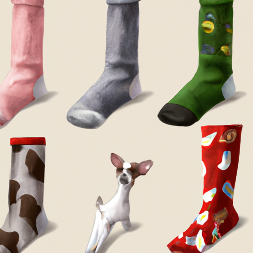 מבחר גרביים לכלבים המתאימים לגדלים וגזעים שונים של כלבים